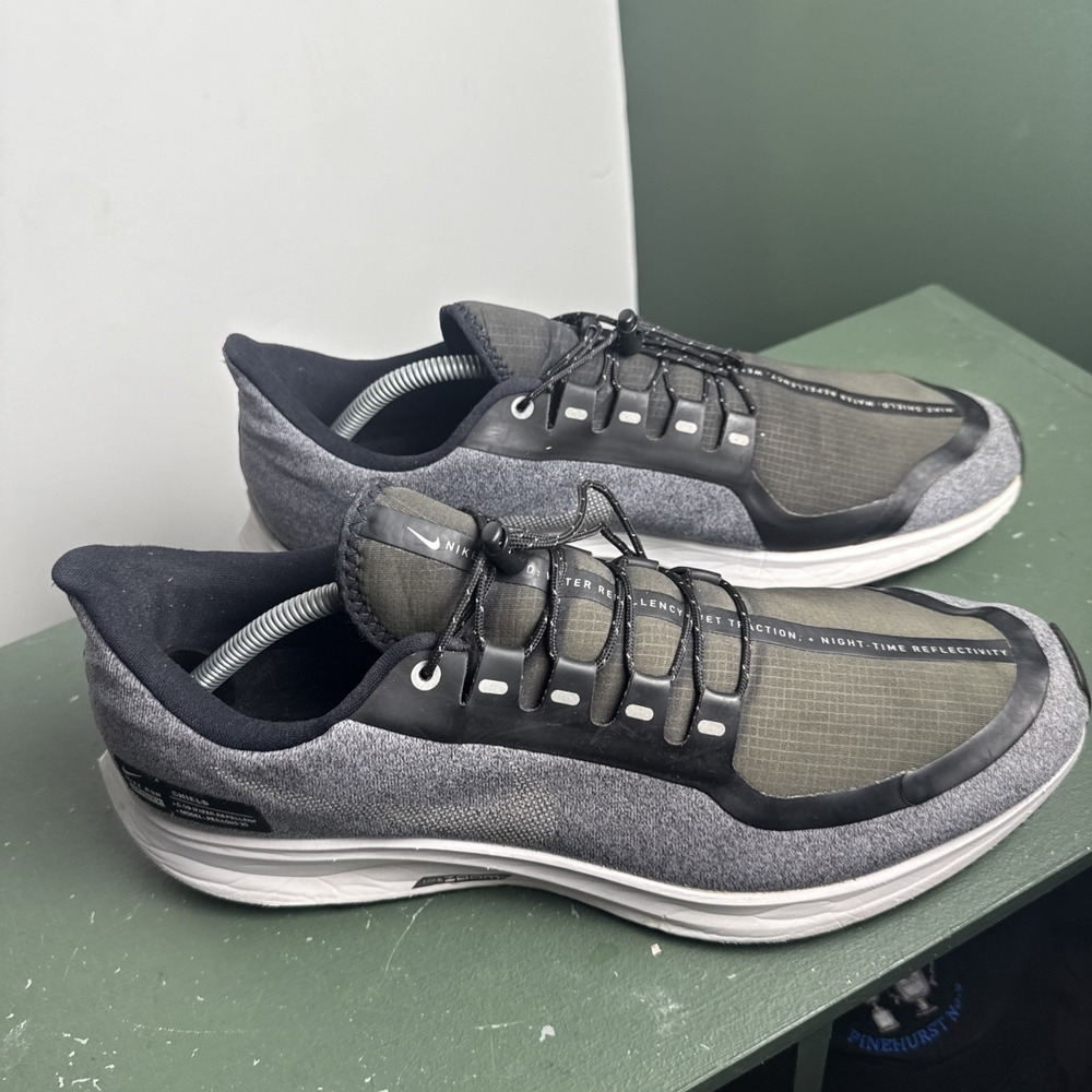 Nike Air ZM Pegasus 35 Shield Men's US Size 12.5 Running Shoes AA1643 001